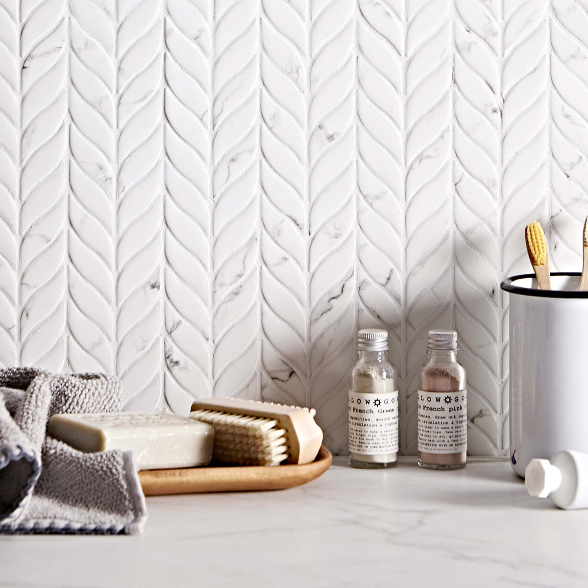 Aspen Rustic Aztec Aspen Mosaic Tiles | Aztec Tiles