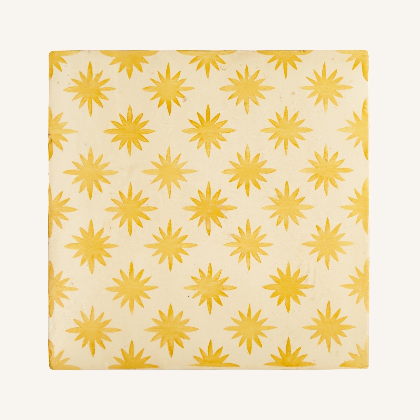 Neisha Crossland Atlas Buttercup Star Anise - Aztec Tiles