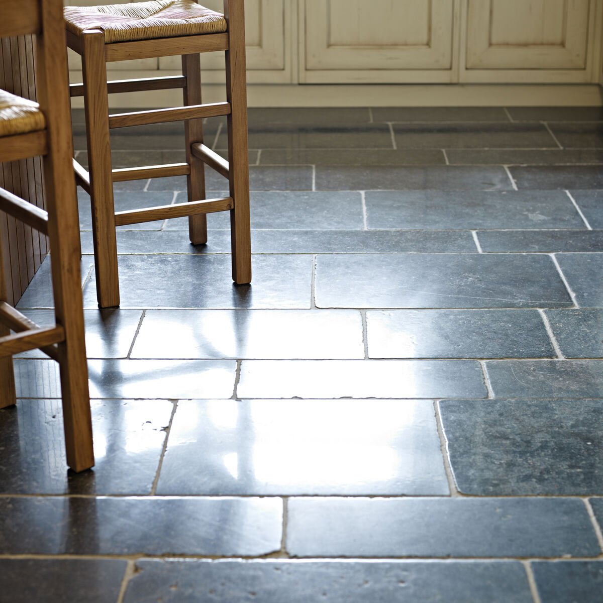 *SP*Belgian Bleu Random Pattern - Aztec Tiles