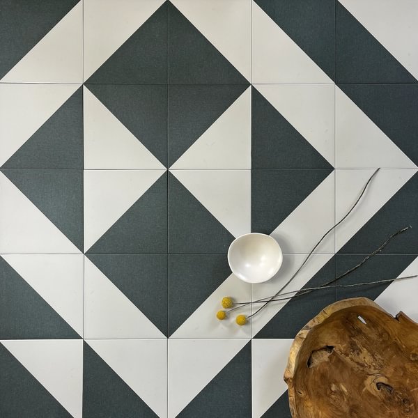 Bert & May Porcelain Alalpardo Black - Aztec Tiles