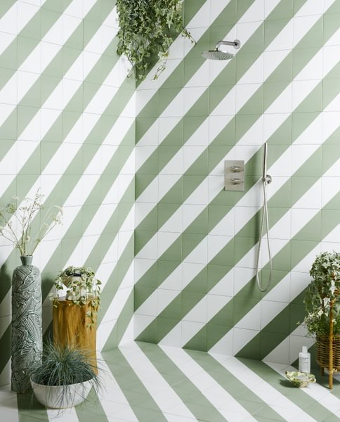 Bert & May Porcelain Alalpardo Green - Aztec Tiles