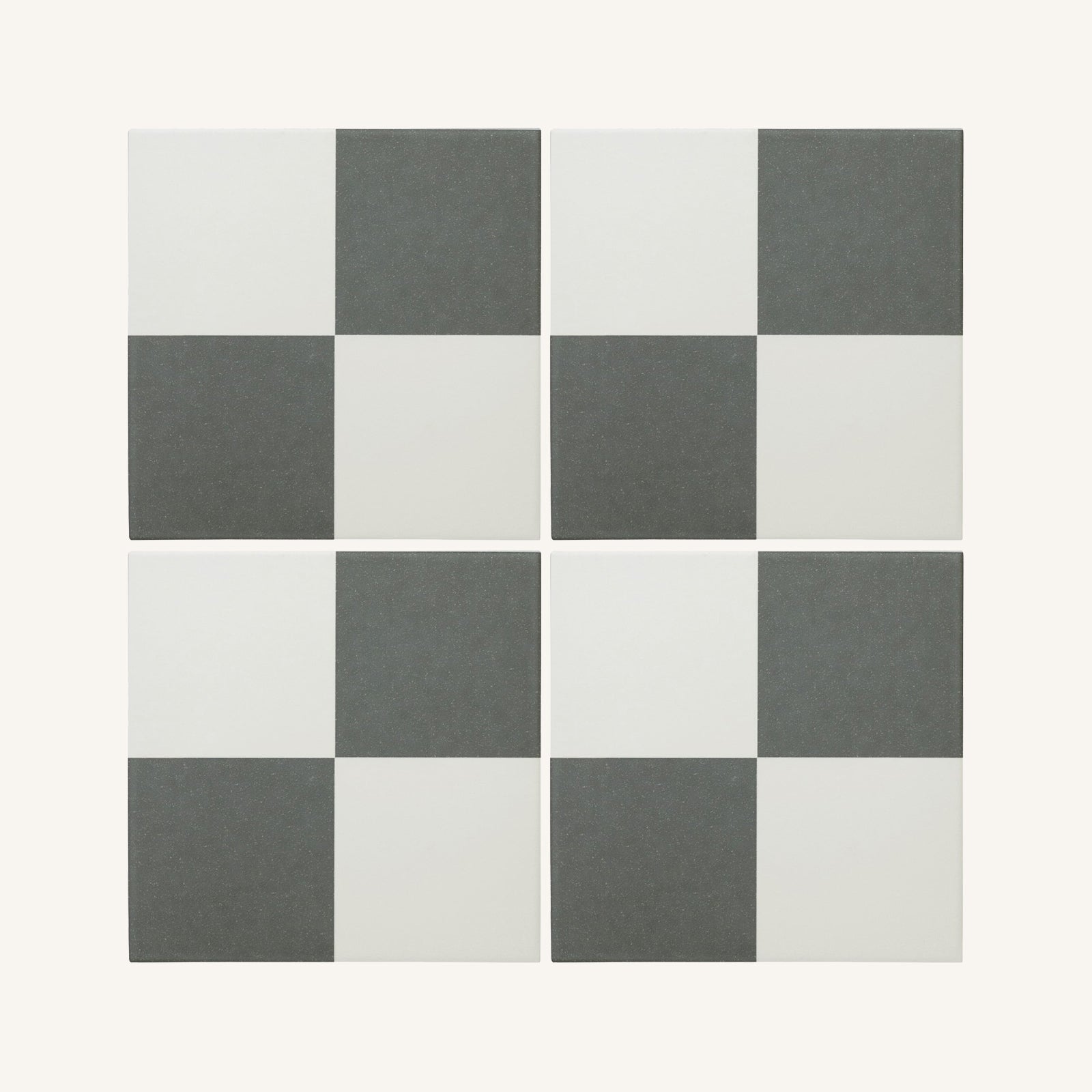 Bert & May Porcelain Chequerboard Old Iron