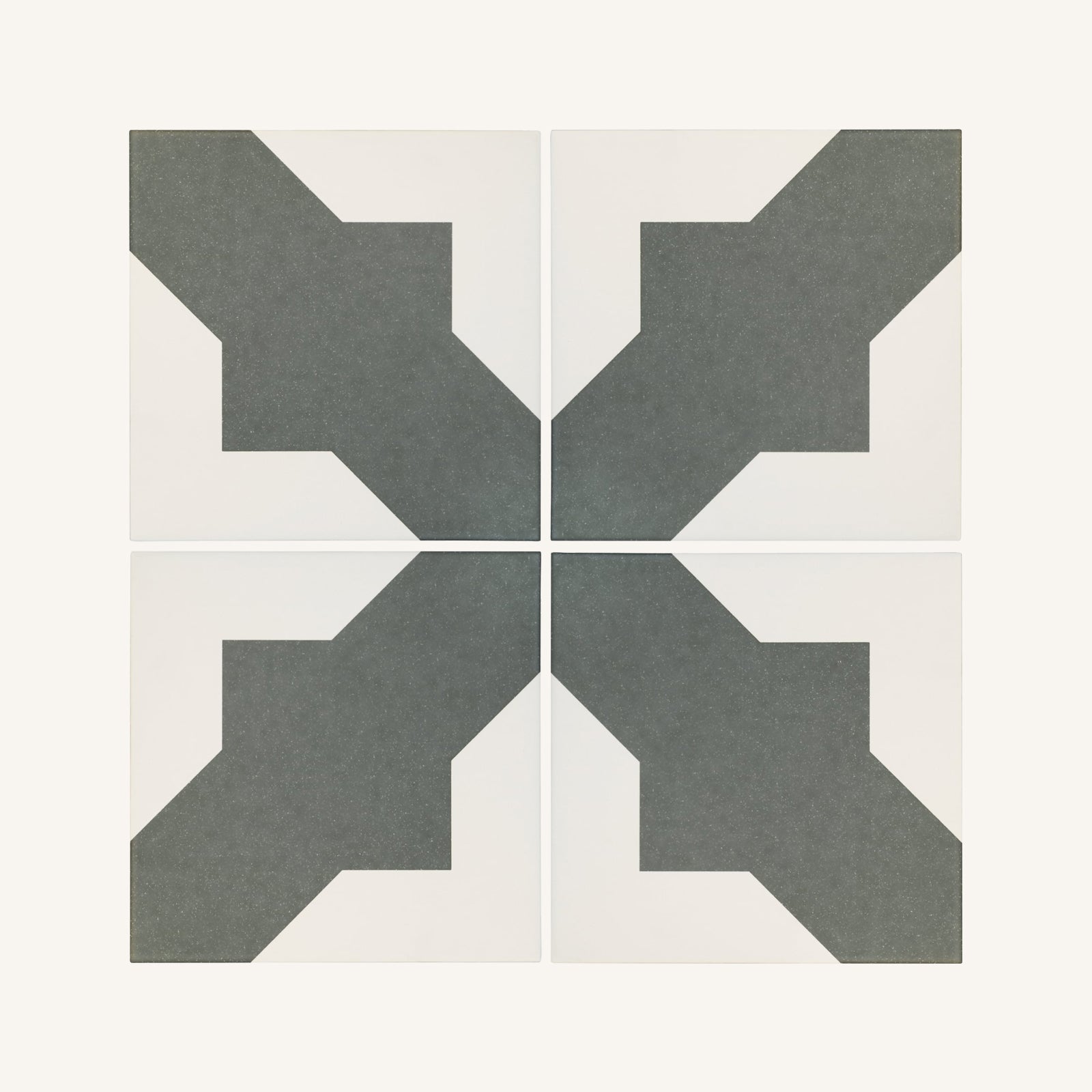 Bert & May Porcelain Black Crosses