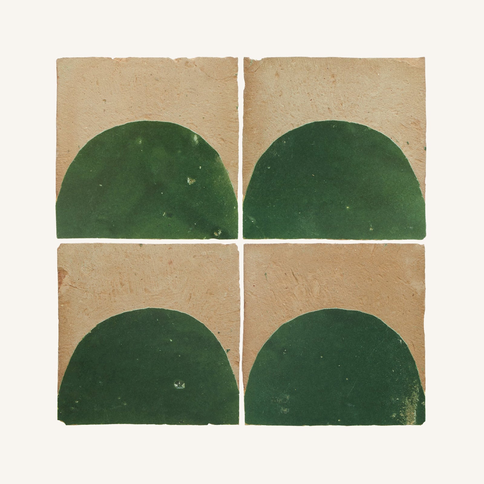 Medina Moss Green Zellige Square