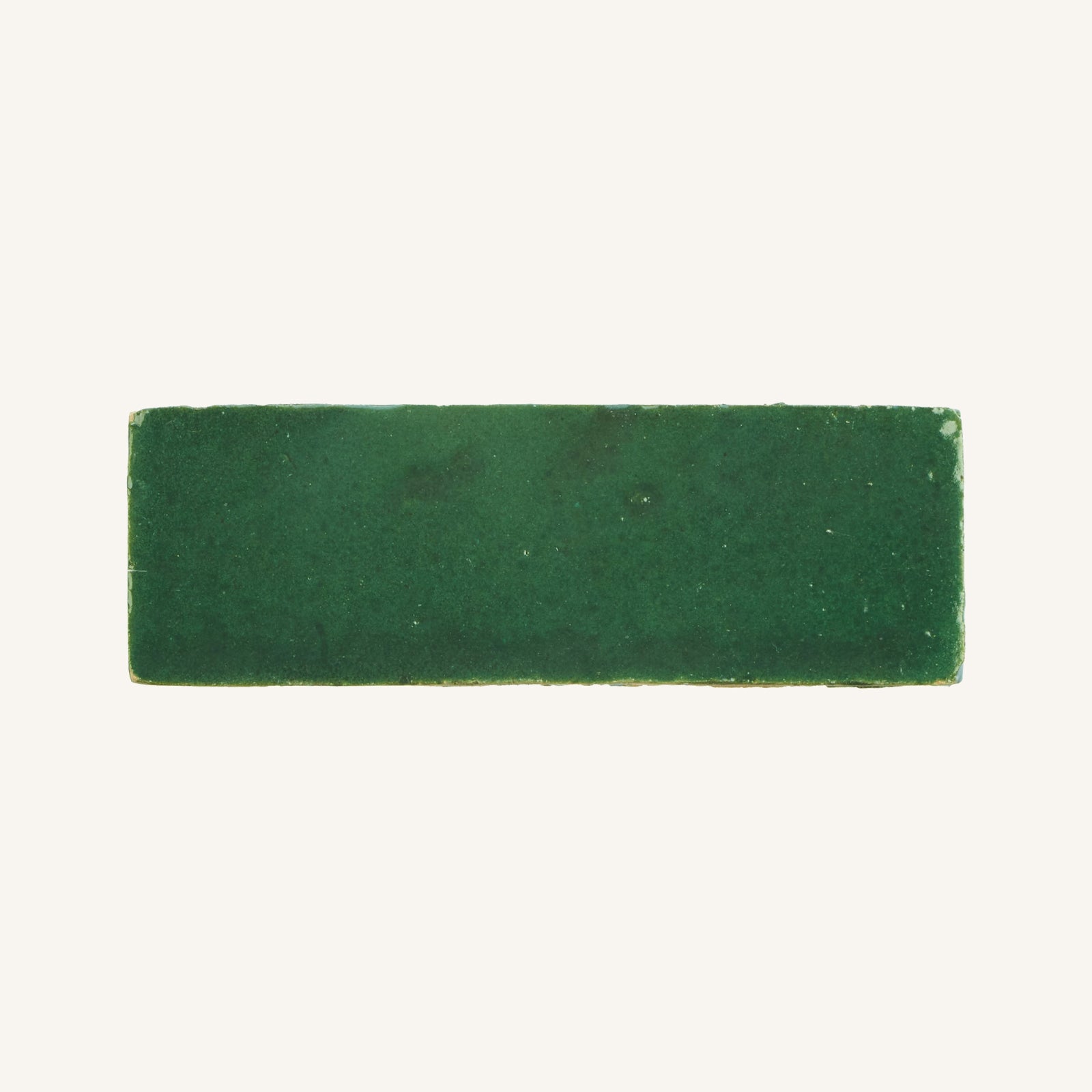 Medina Moss Green Zellige Rectangle