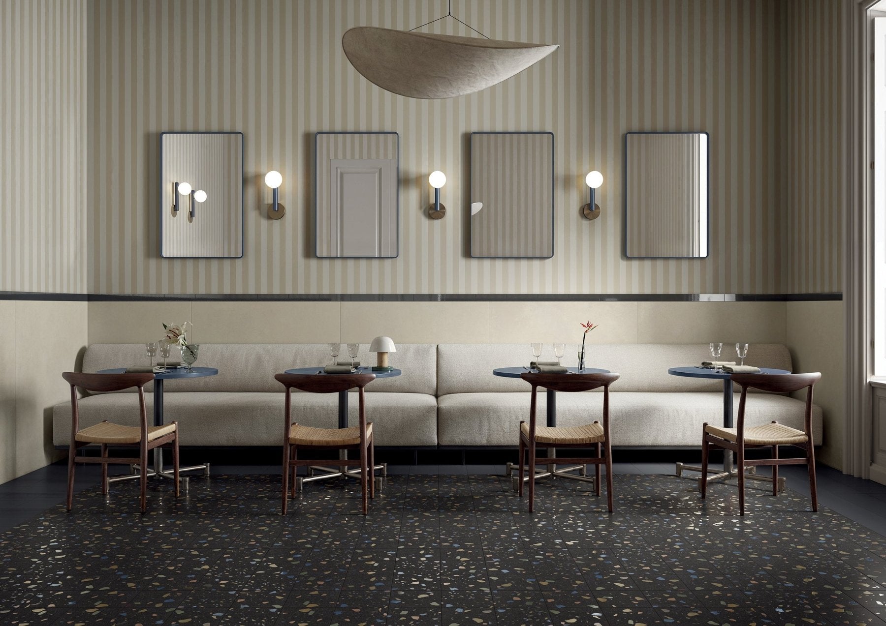 Black Terrazzo - Aztec Tiles