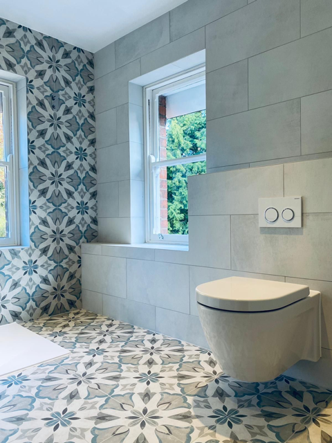 Vintage Breeze Pattern - Aztec Tiles