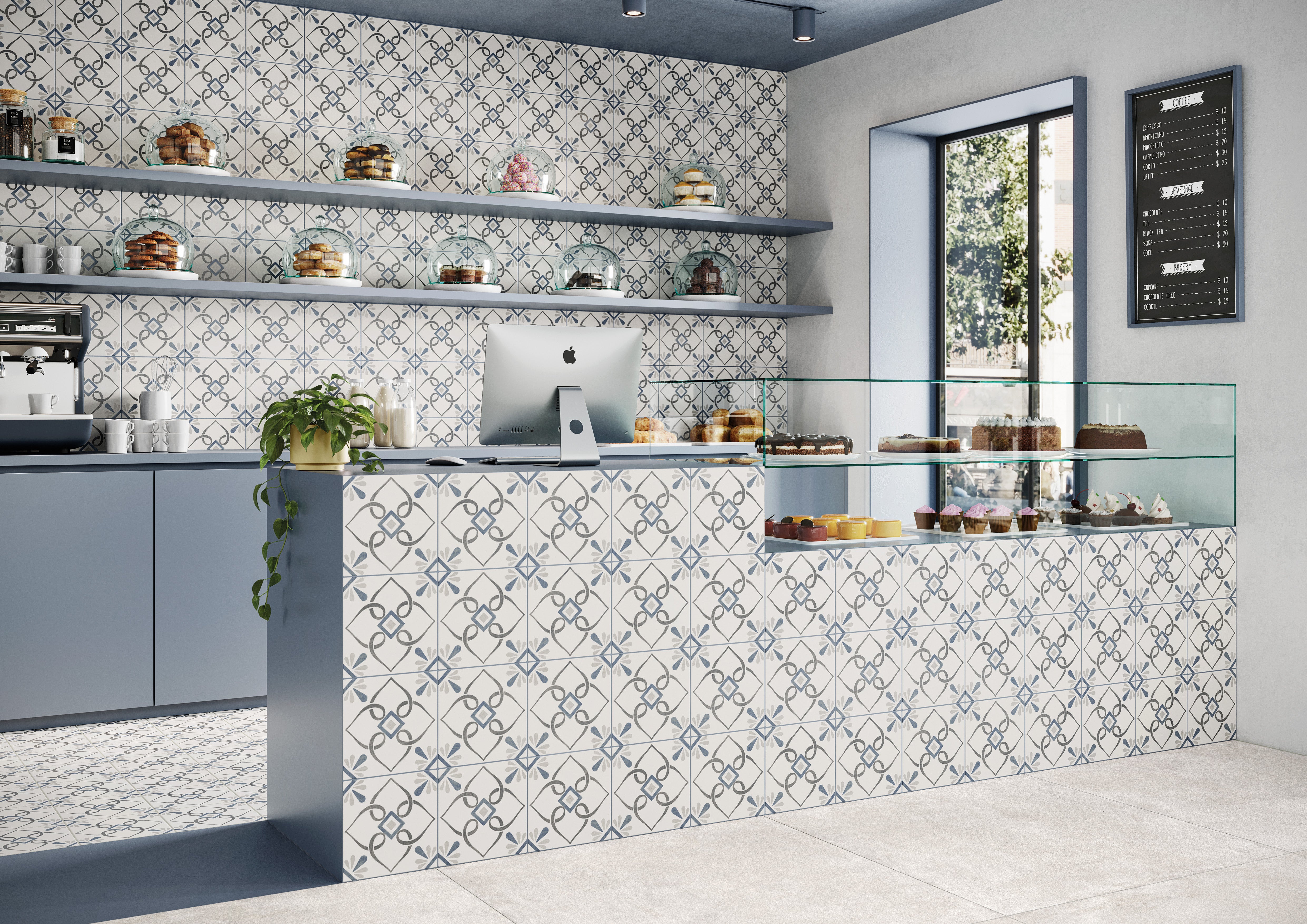 Provence Camille Blue - Aztec Tiles