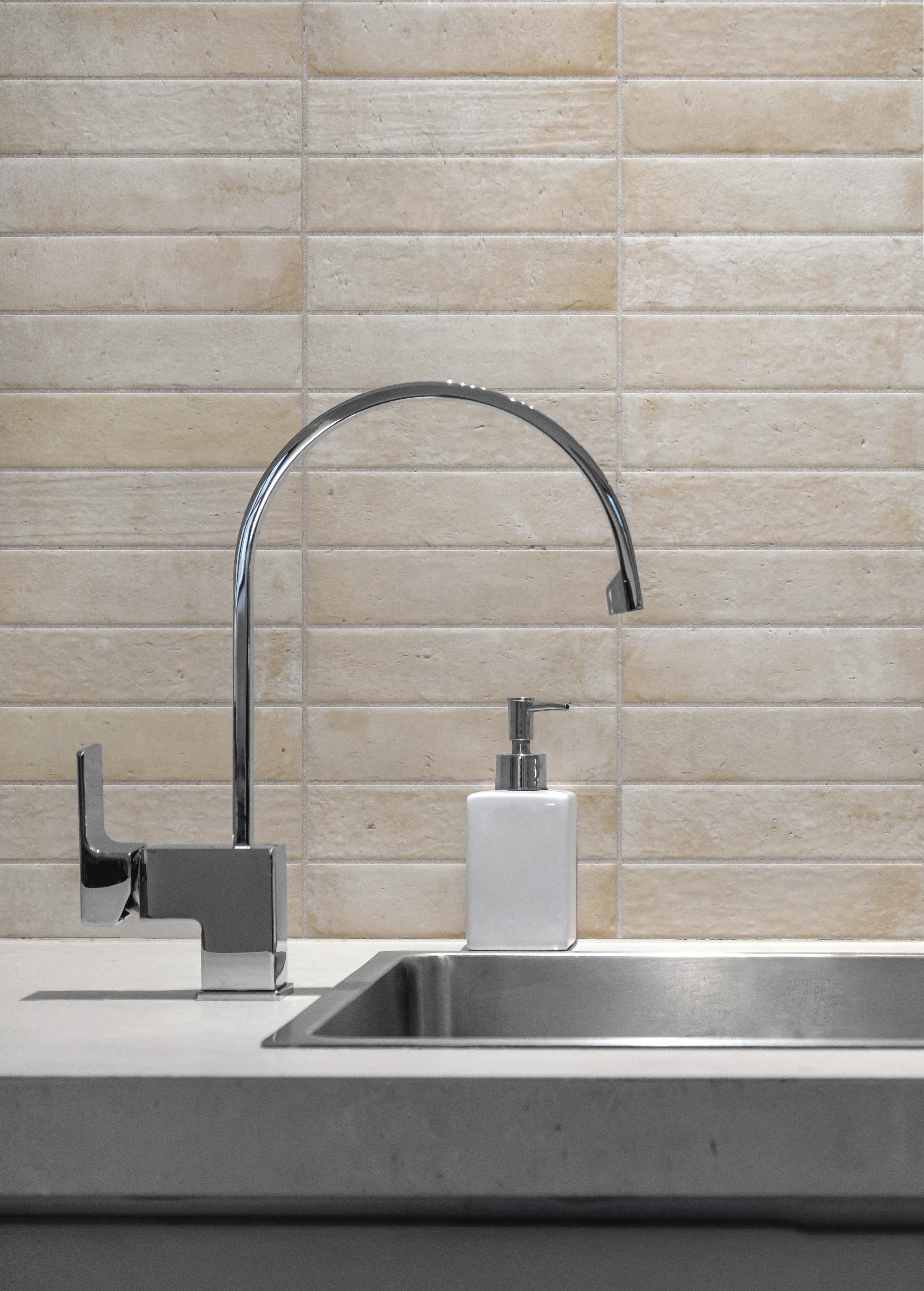 Terranova Herringbone DUNE - Aztec Tiles