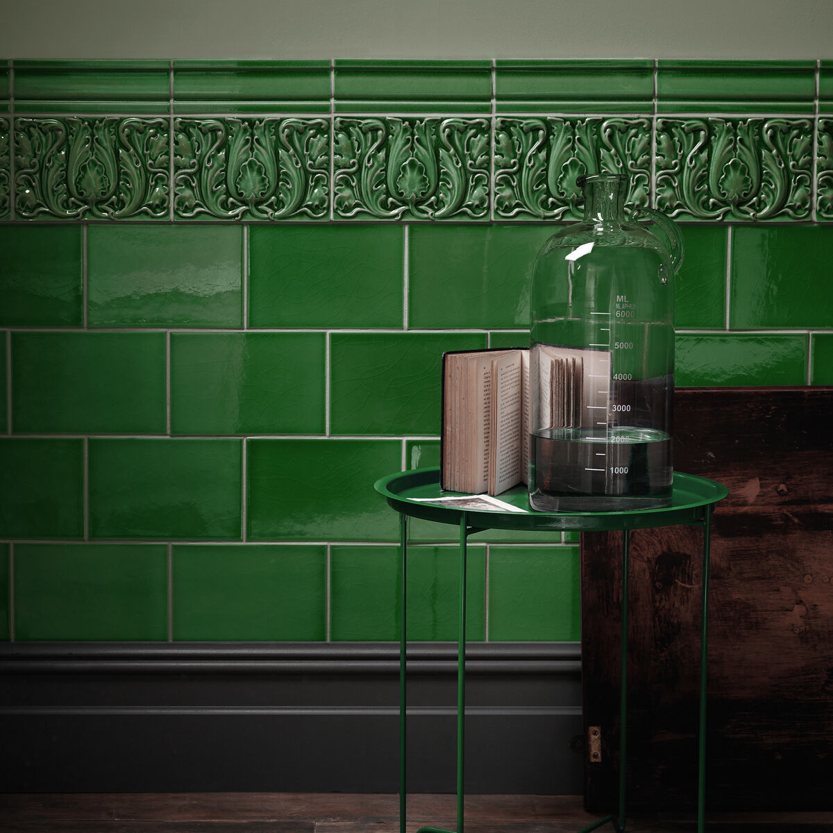 Edwardian Caledonian Base - Aztec Tiles