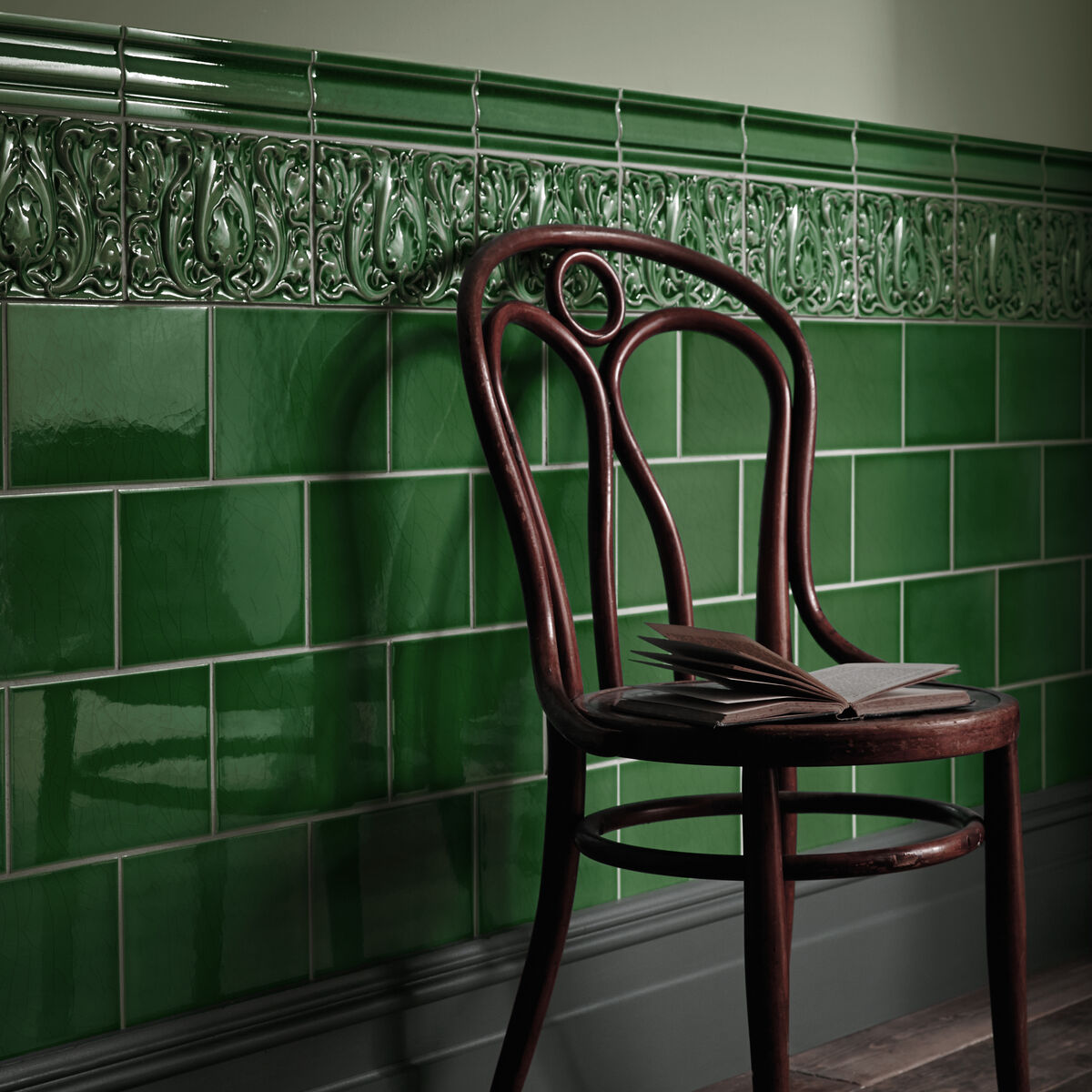 Edwardian Caledonian Dado - Aztec Tiles