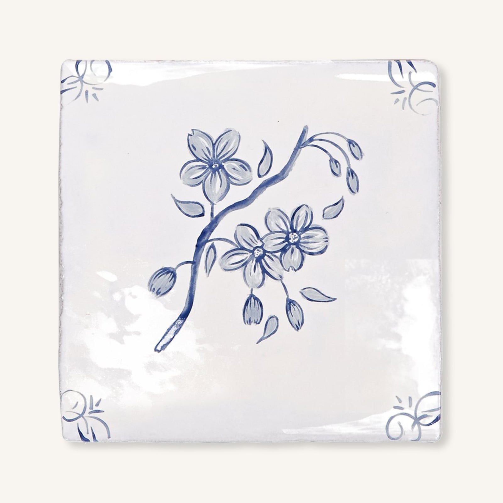 English Delft Blossom - Aztec Tiles