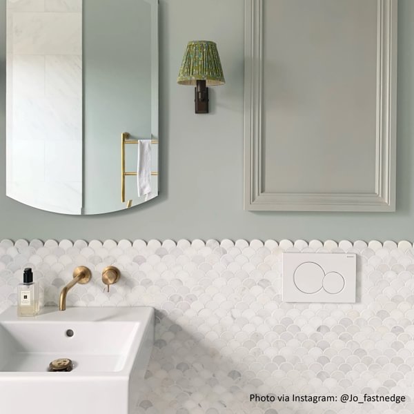 Easthampton East Hampton Honed Scallop Mosaic - Aztec Tiles
