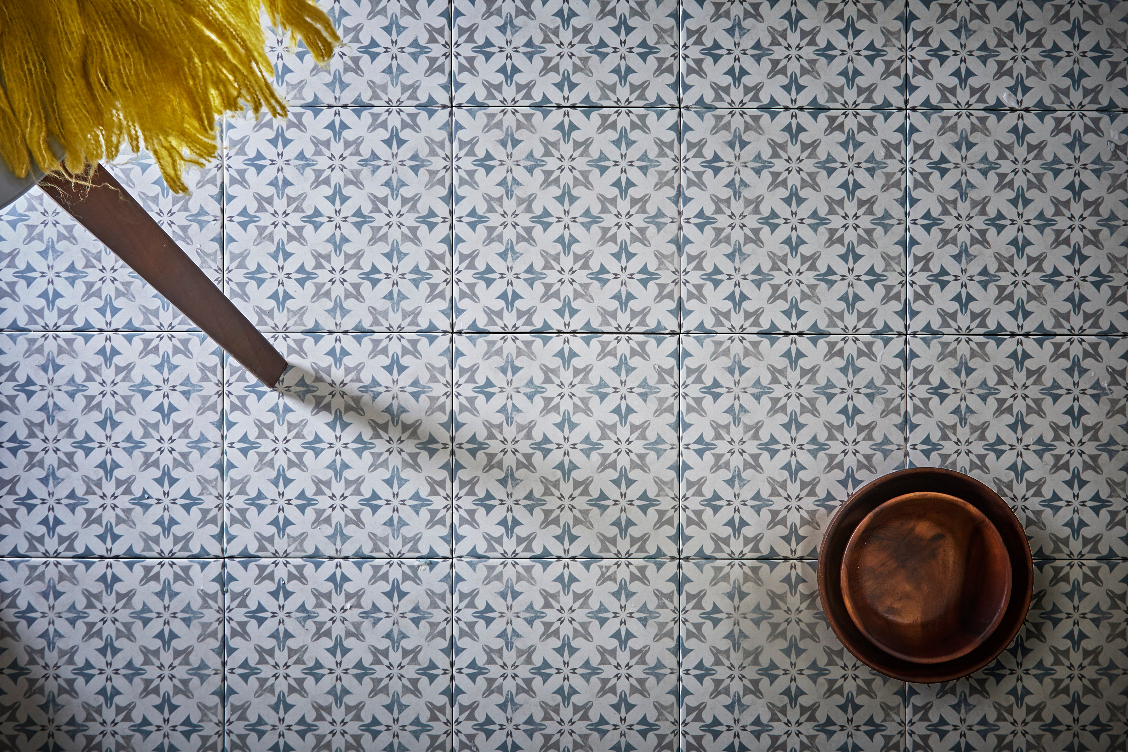 Vintage Flora Pattern - Aztec Tiles