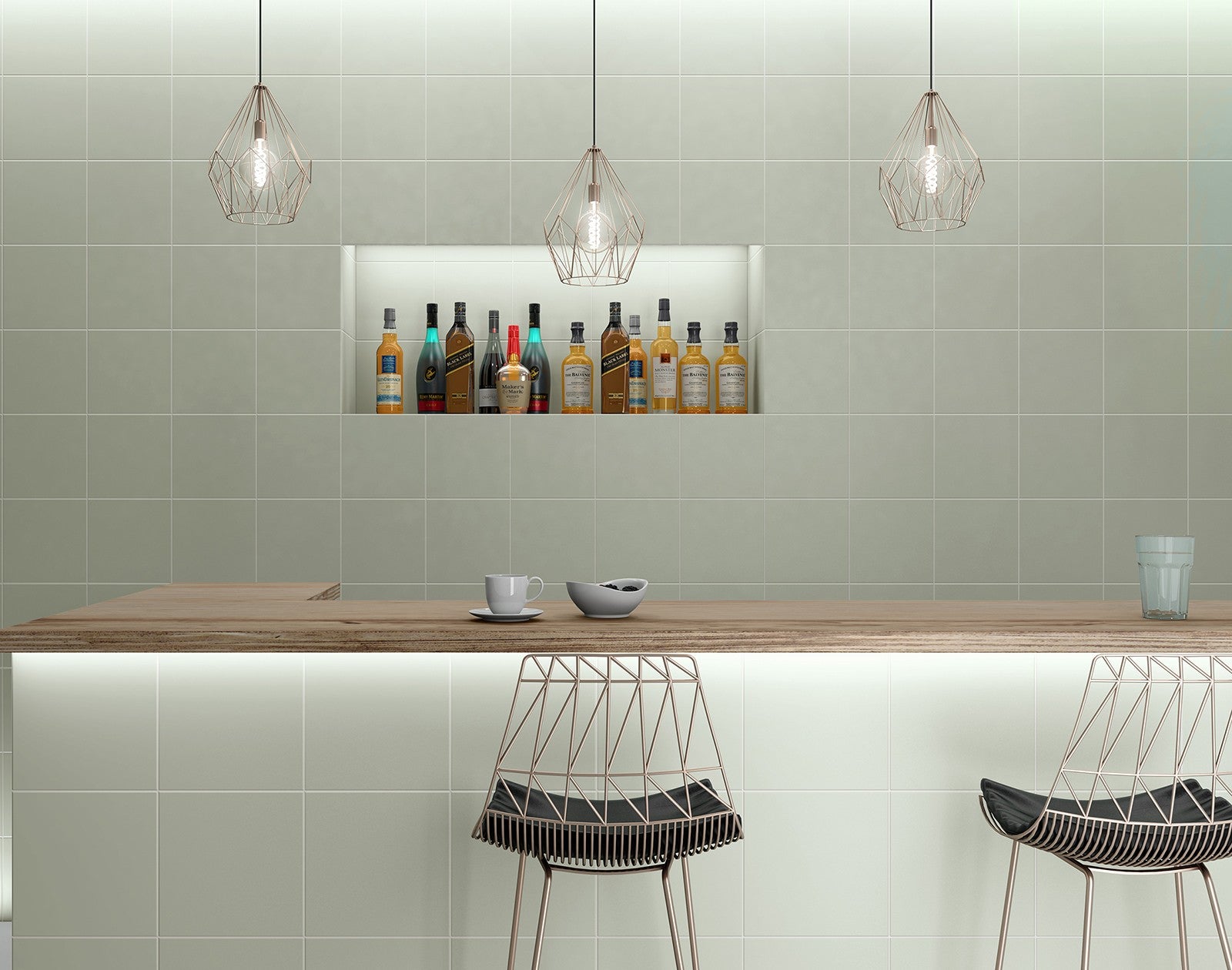 Architecture Green - Aztec Tiles