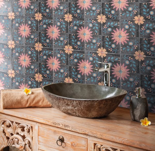 Kelmscott Blackwell - Aztec Tiles