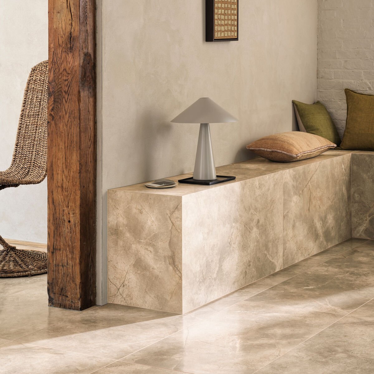 Lux Beige 60 x 120 - Aztec Tiles
