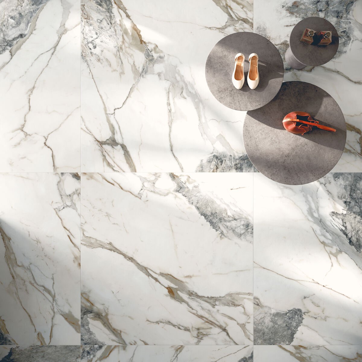 Milos White 80 x 80 - Aztec Tiles