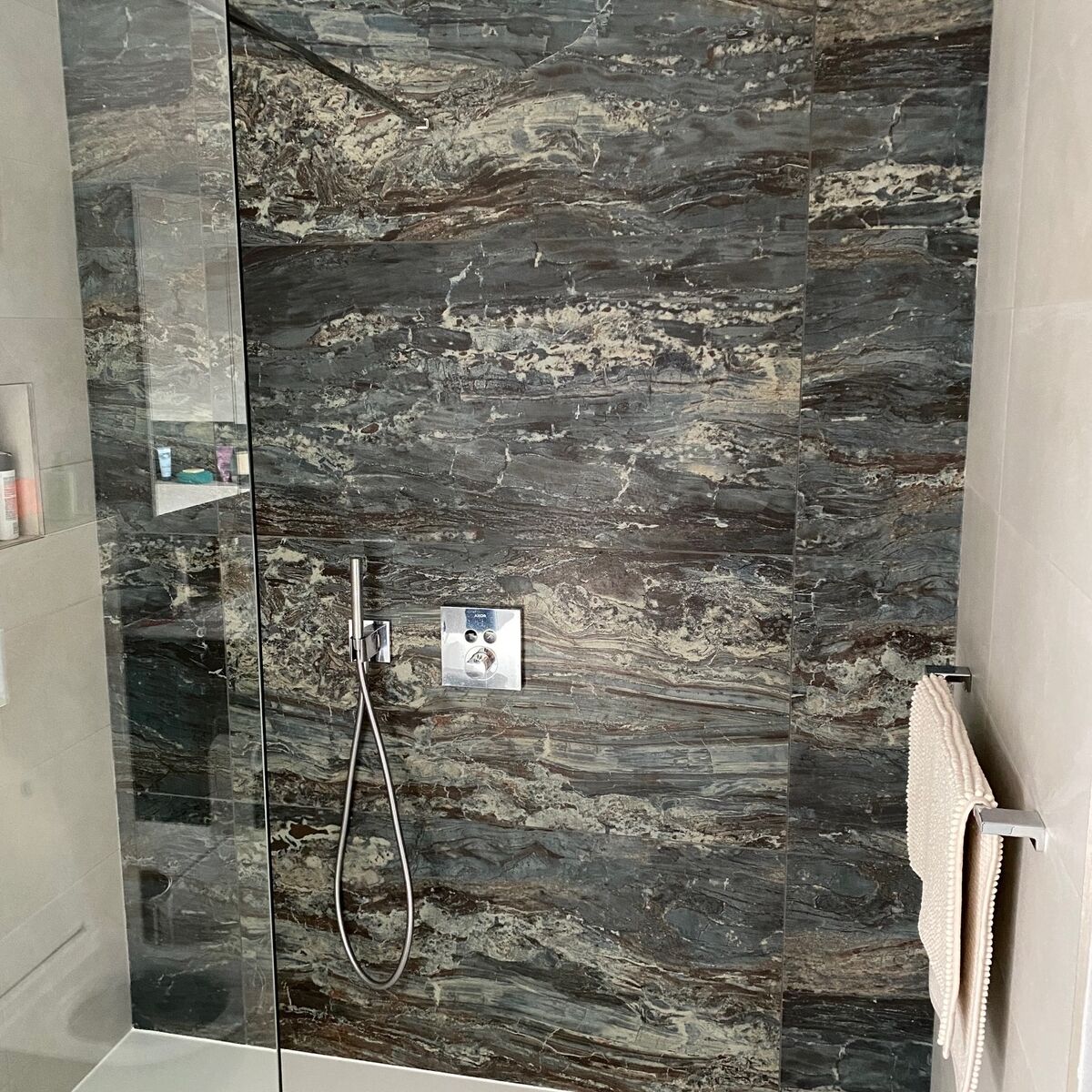 Milos Black 80 x 80 - Aztec Tiles