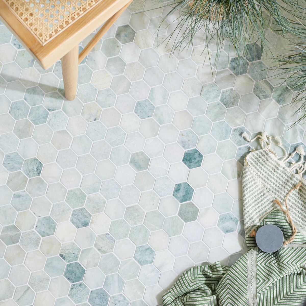 North Haven Hexagon - Aztec Tiles