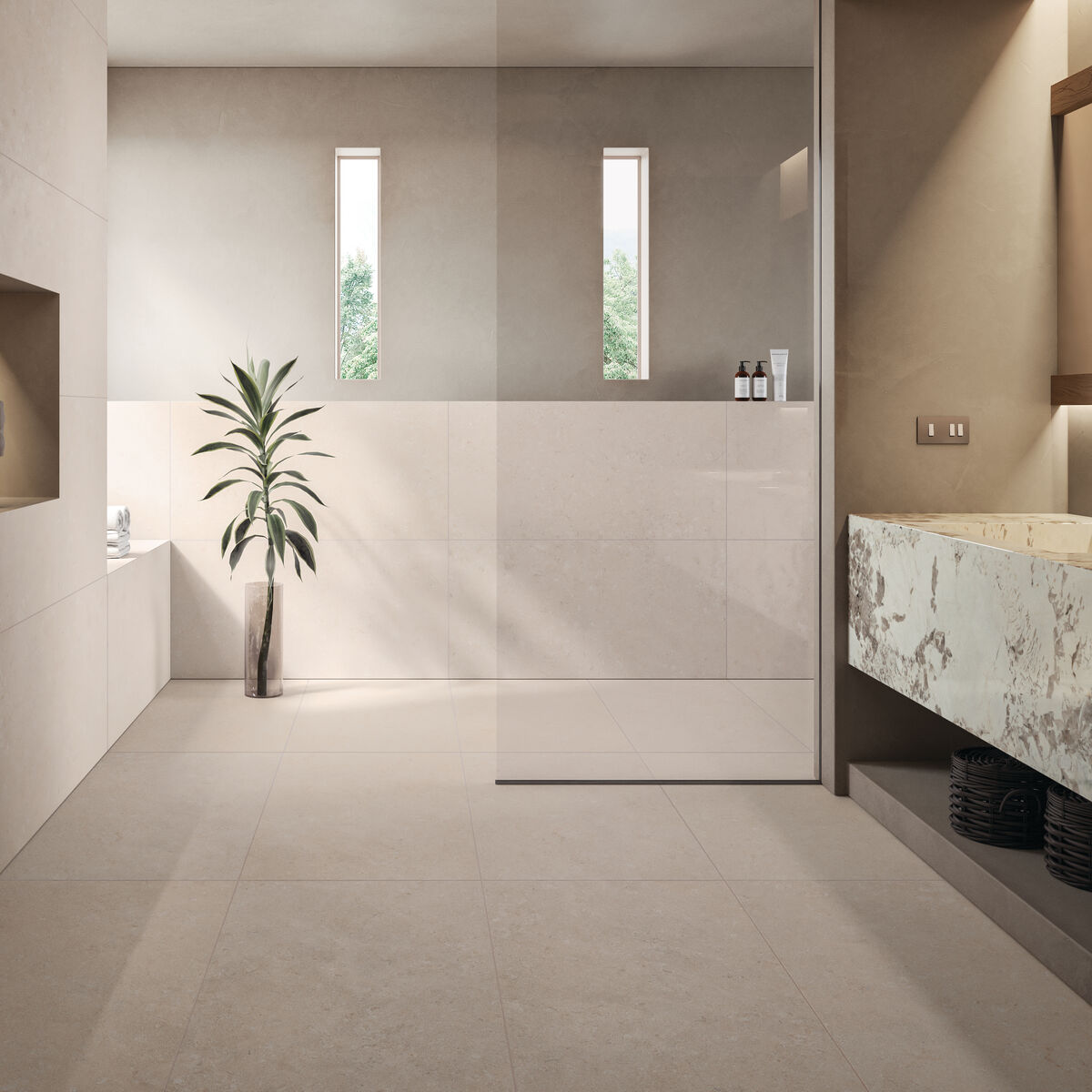 Portland Pearl Haven 60 x 120 - Aztec Tiles