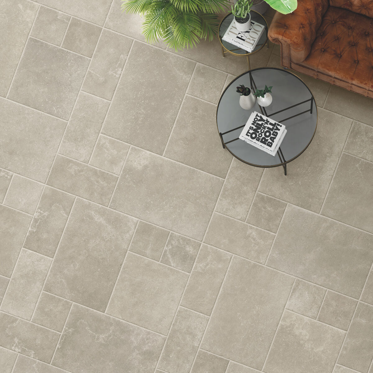 Quintilli Beige Opus Pattern