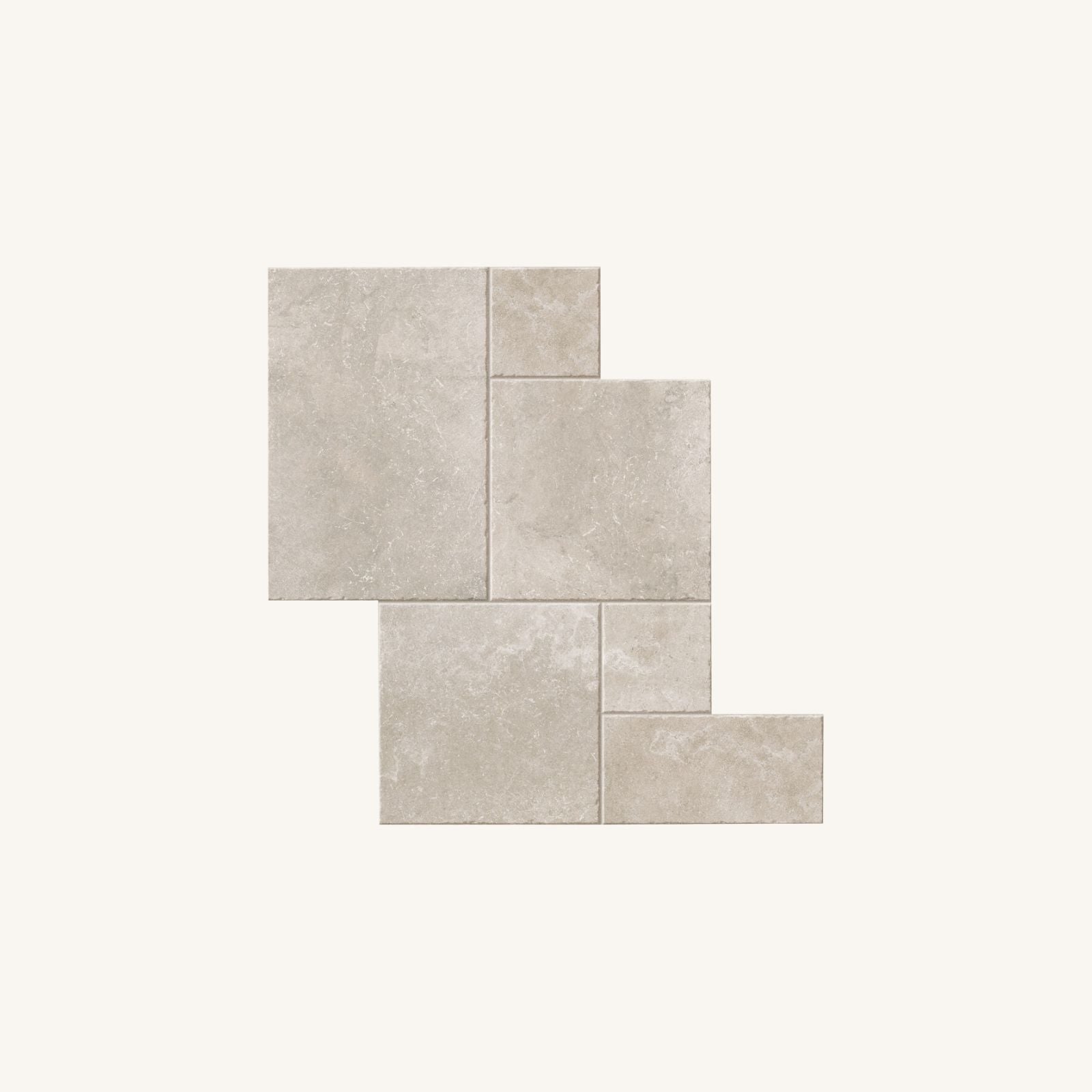 Quintilli Sand Porcelain Opus Pattern
