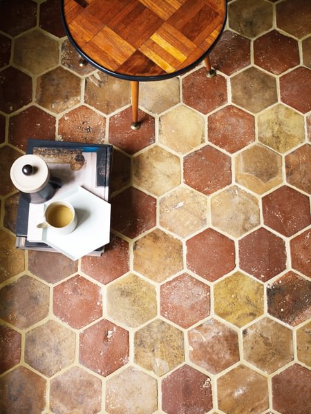 Reclaimed Terracotta Hexagon