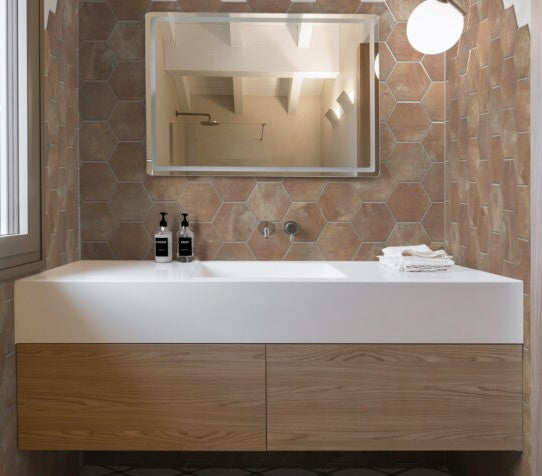 Terranova Hexagon CLAY - Aztec Tiles