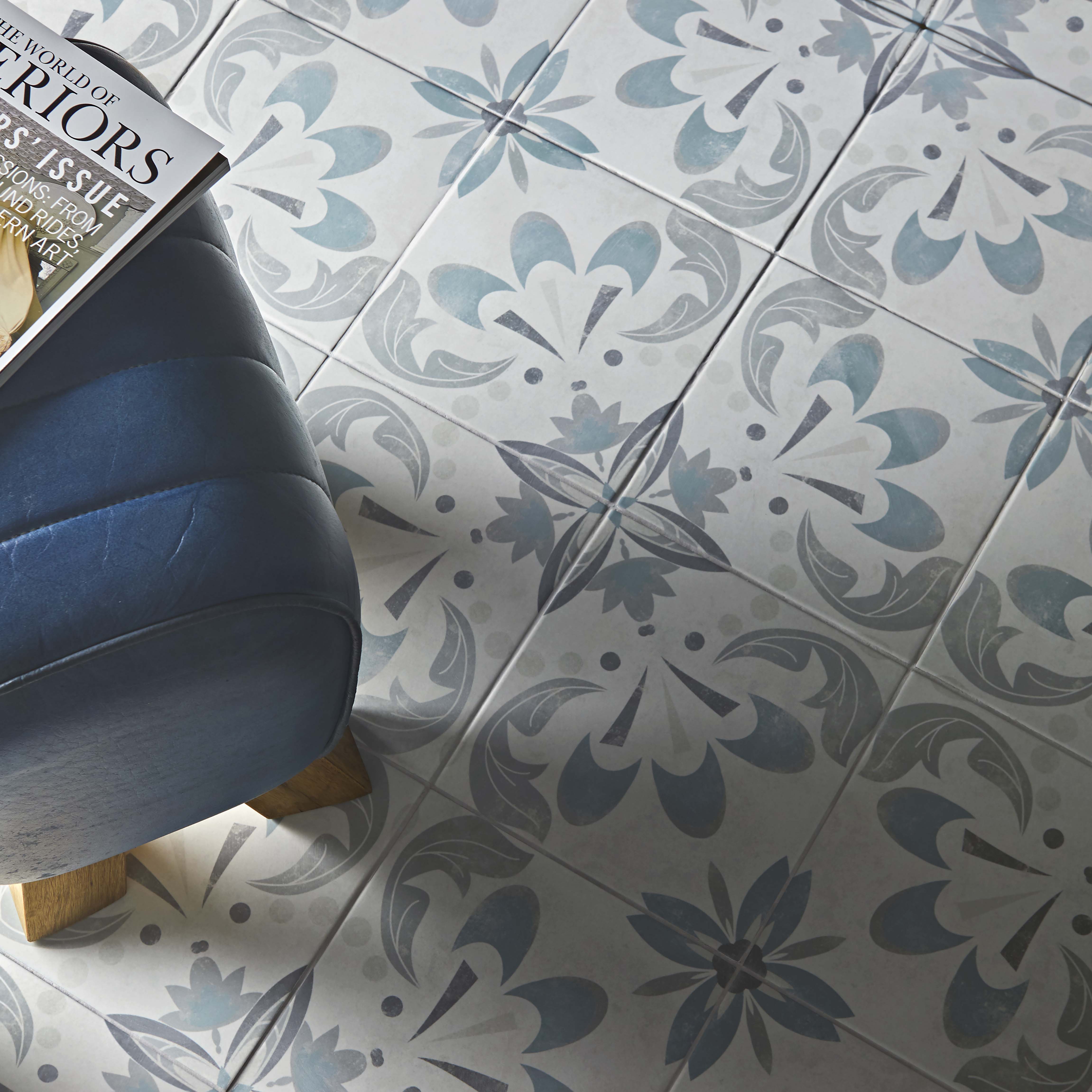 Vintage Spring Pattern - Aztec Tiles