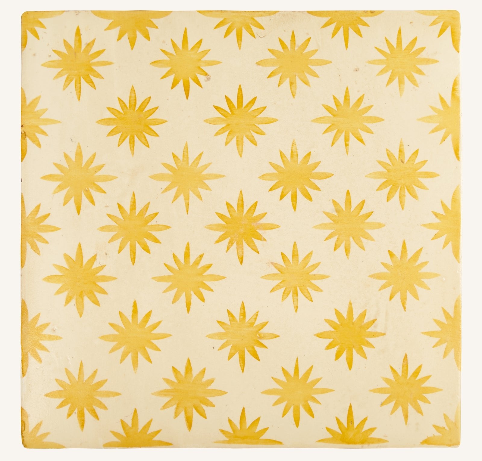Neisha Crossland Atlas Buttercup Star Anise - Aztec Tiles