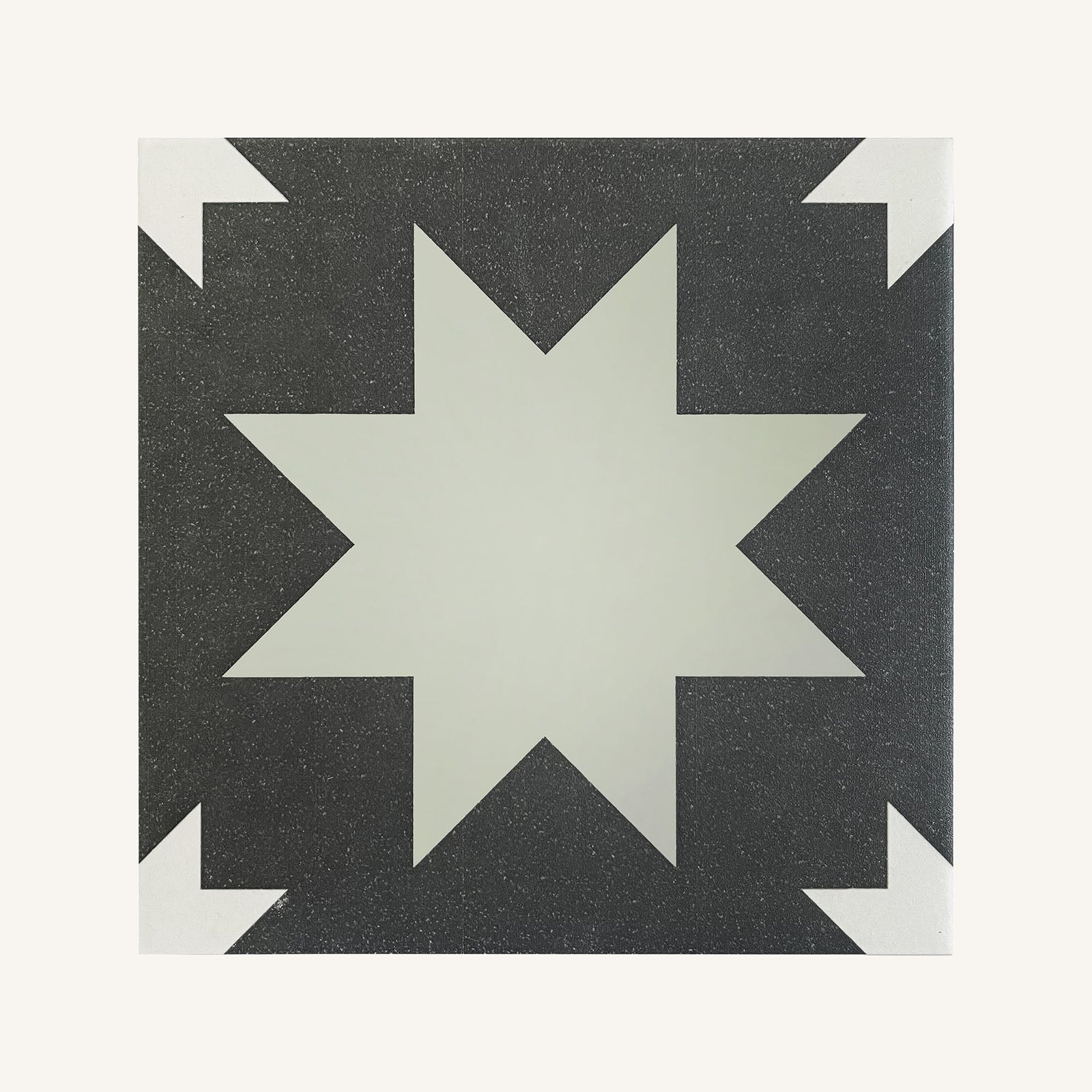 Bert & May Porcelain Pradena Black - Aztec Tiles