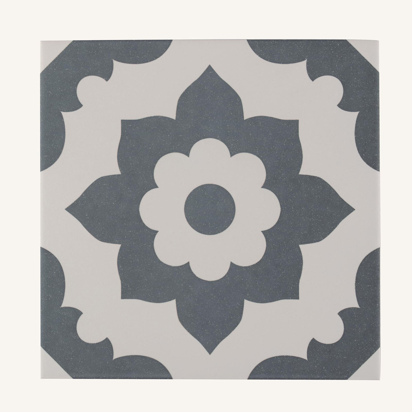 Bert & May Porcelain Black Santona - Aztec Tiles