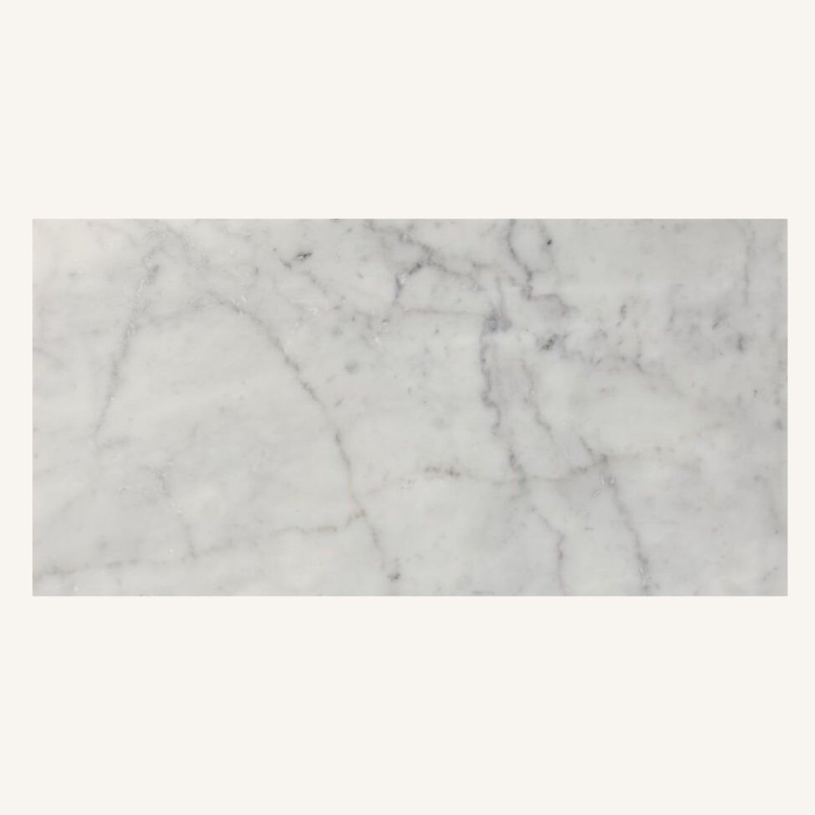 Carrara White Marble 45 x 91 - Aztec Tiles