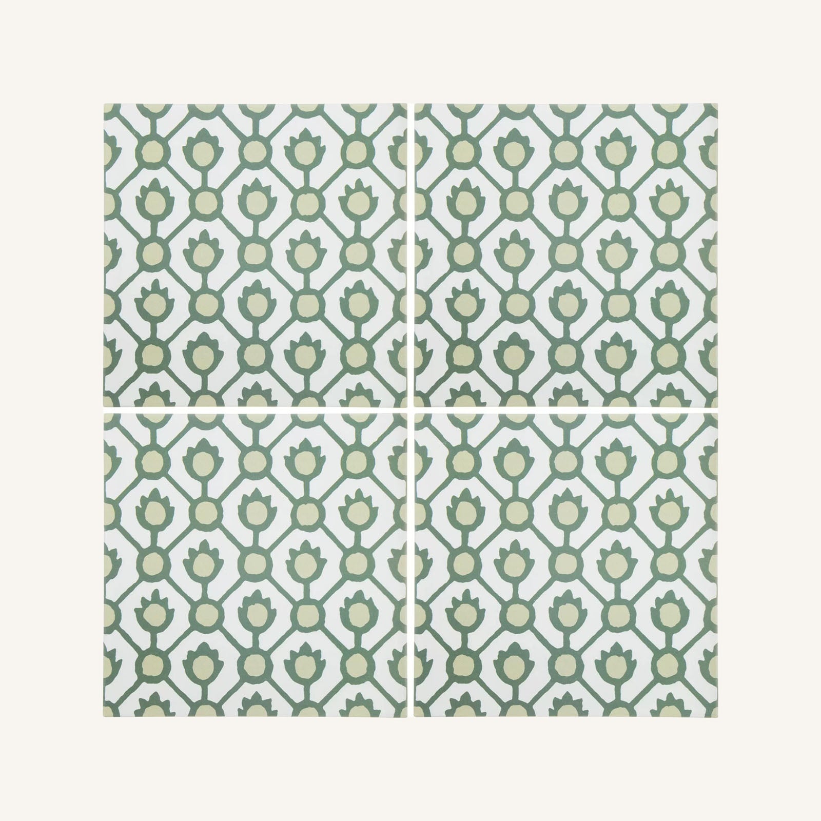 Designers Guild Jaal Moss - Aztec Tiles
