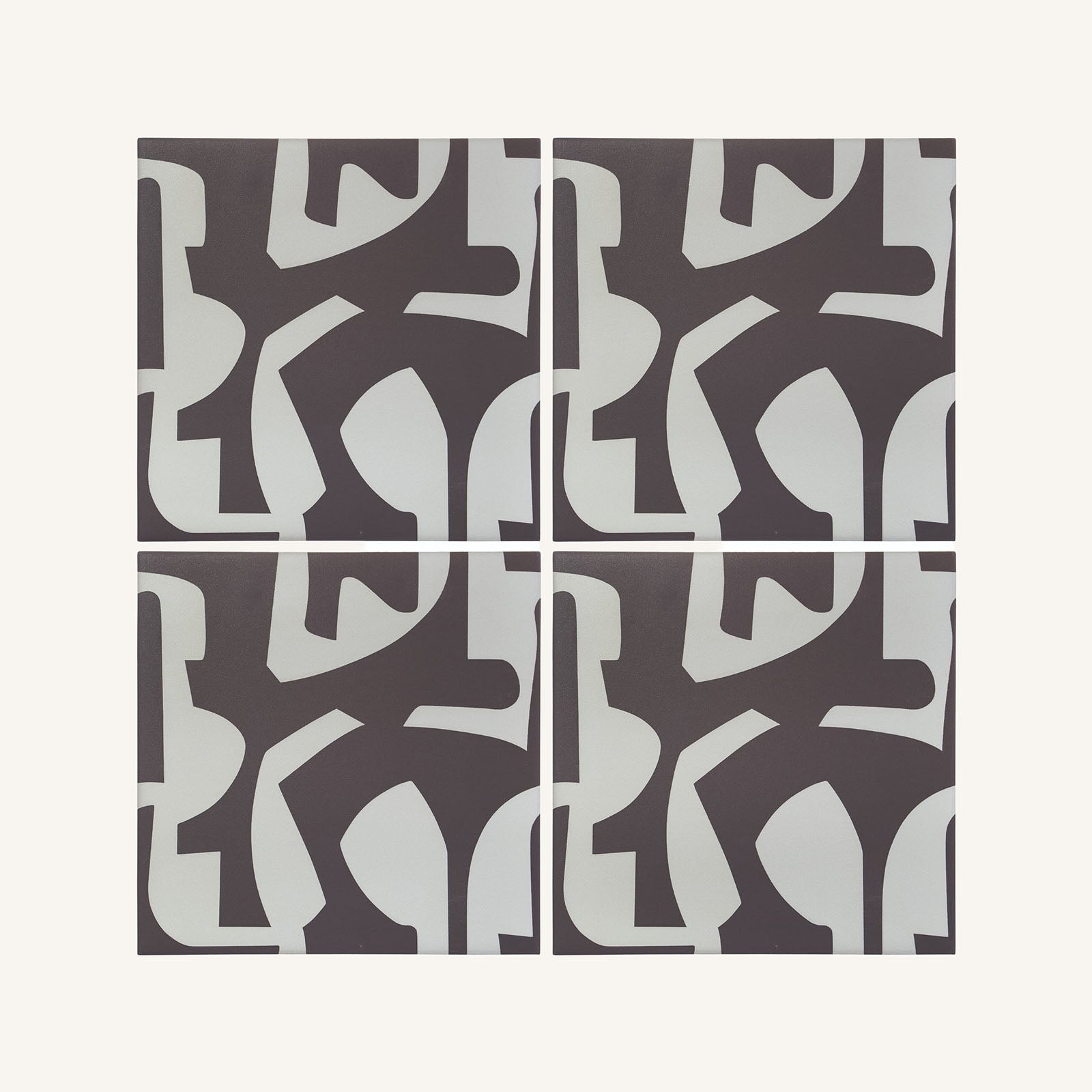 Kelly Hoppen Puzzle Black and White - Aztec Tiles