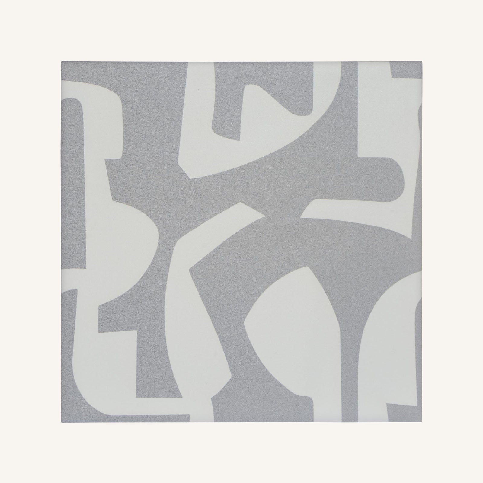 Kelly Hoppen Puzzle Grey and White - Aztec Tiles