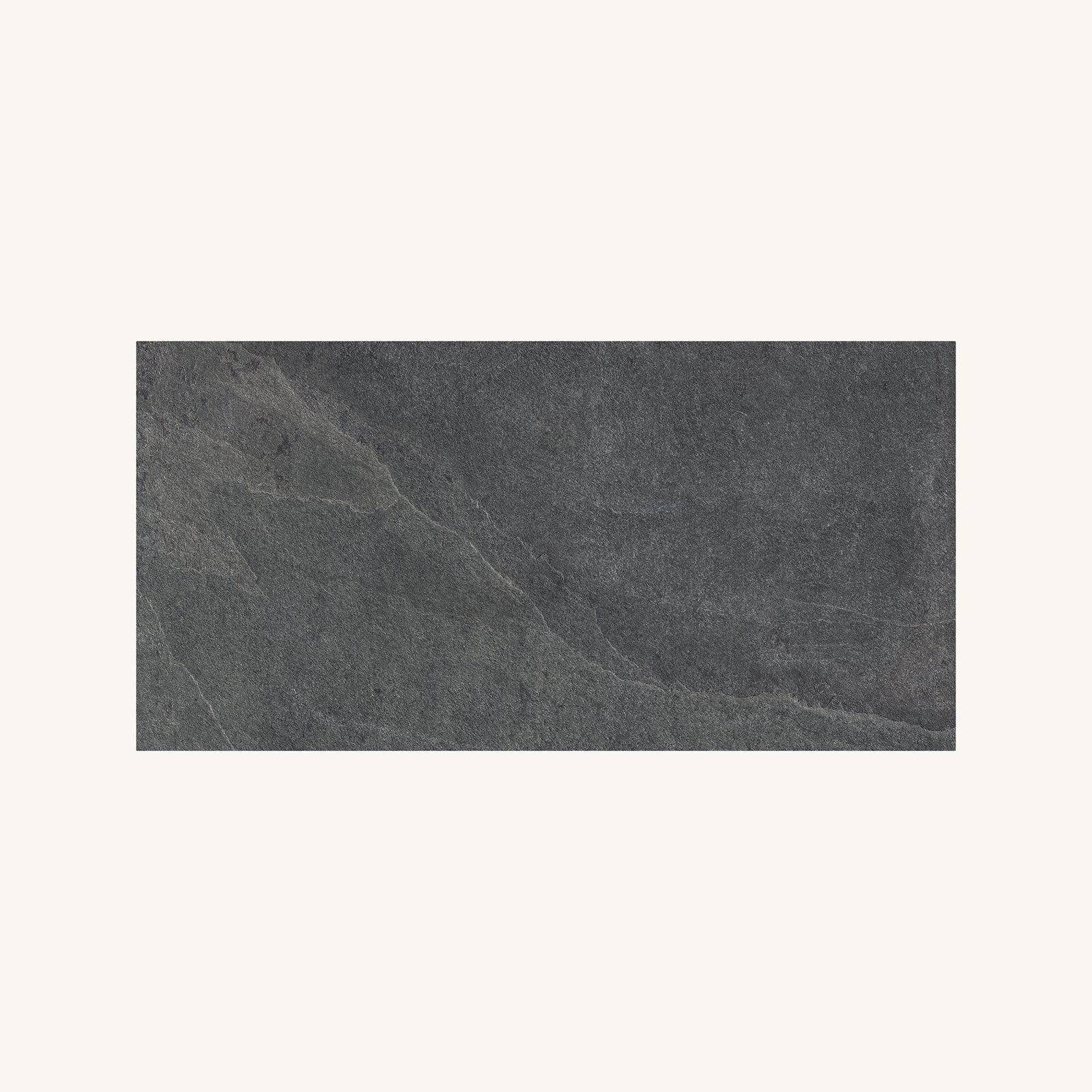 Shale Rectangular Slate Effect Tile Black 60 x 30