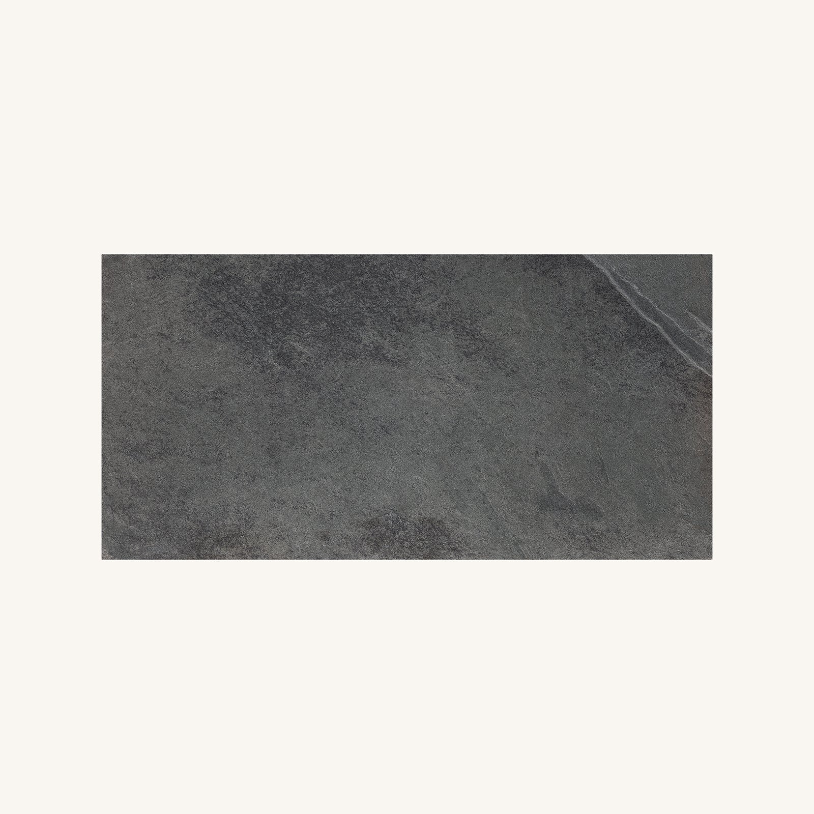 Shale Rectangular Slate Effect Tile Black 60 x 30