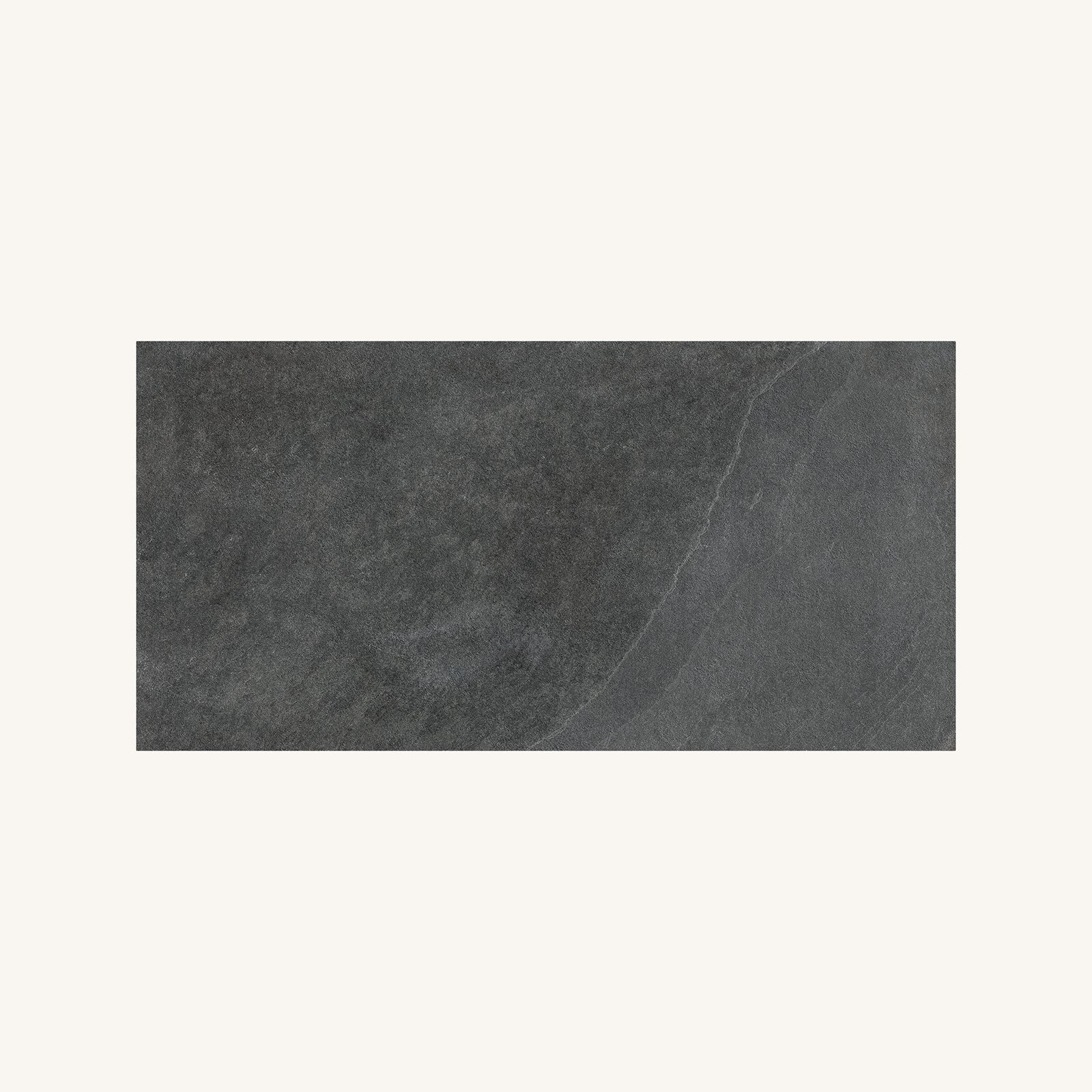 Shale Rectangular Slate Effect Tile Black 60 x 30
