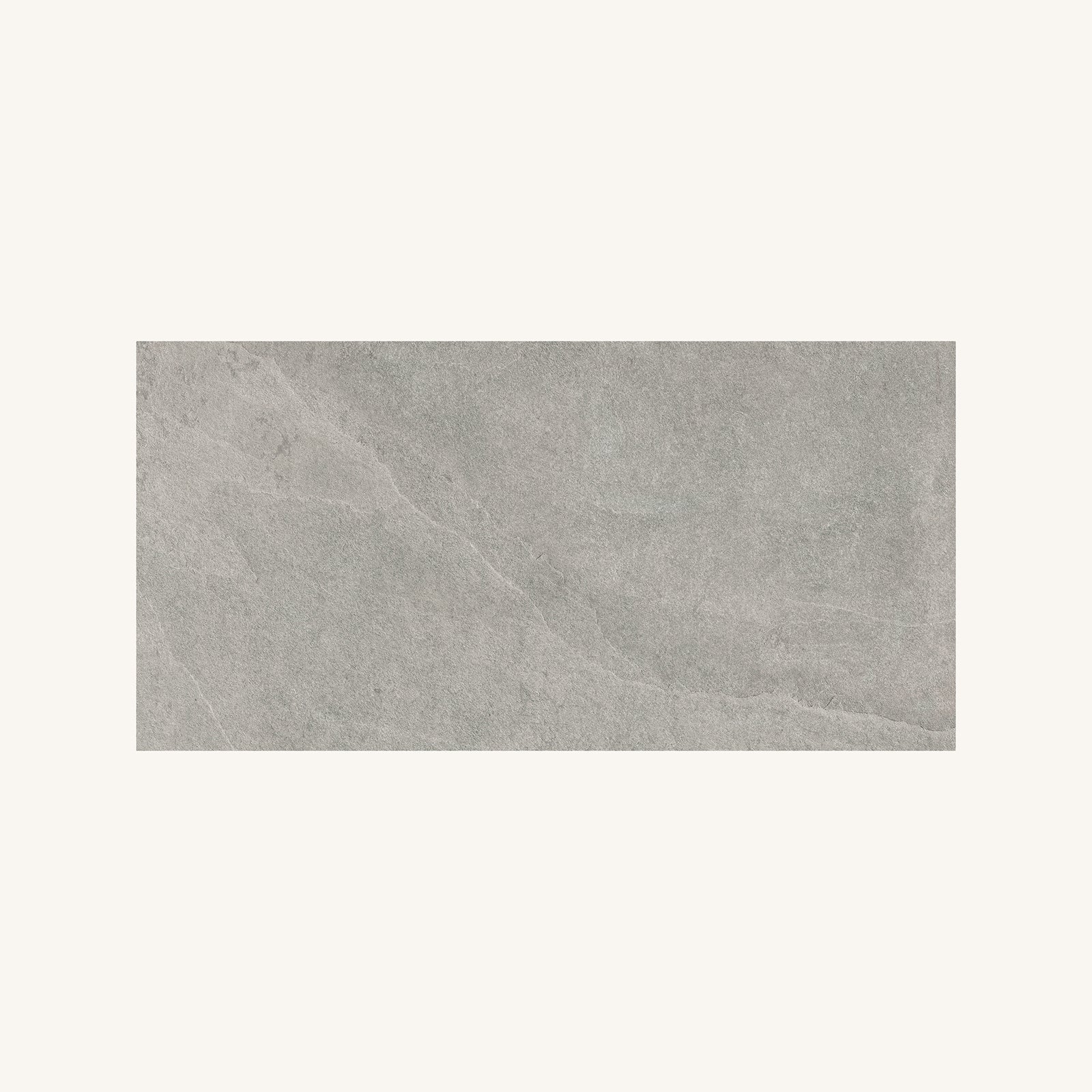 Shale Rectangular Slate Effect Tile Light Grey 60 x 30