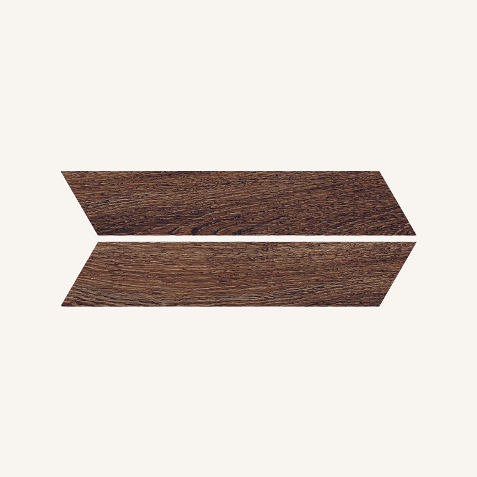 Southwold Chevron Walnut - Aztec Tiles